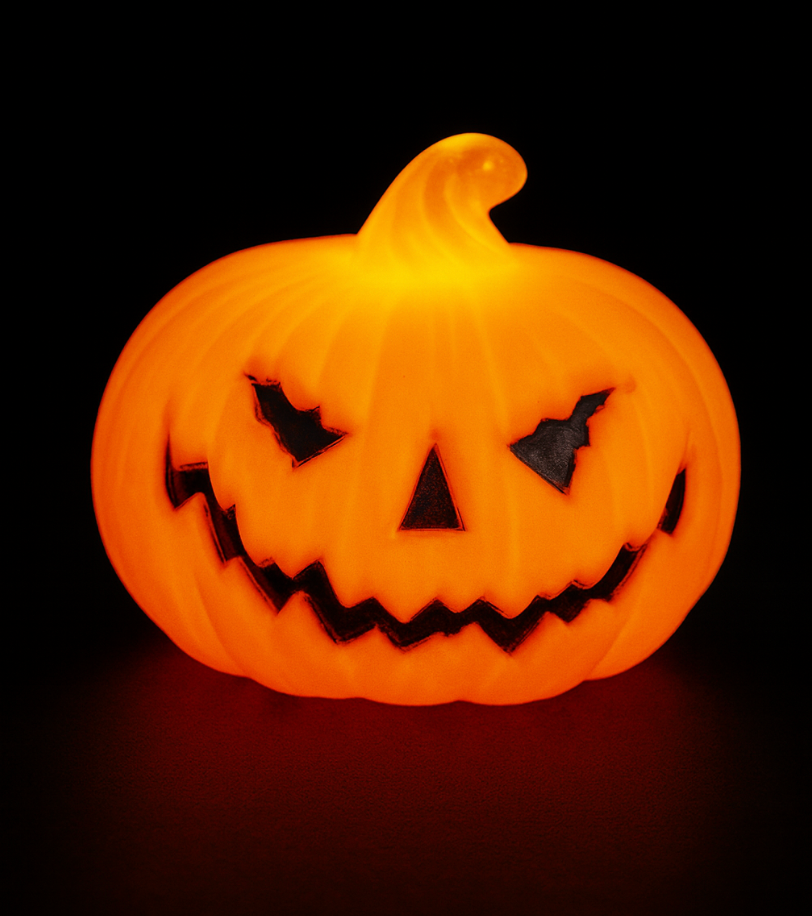 Luz LED de calabaza para Halloween